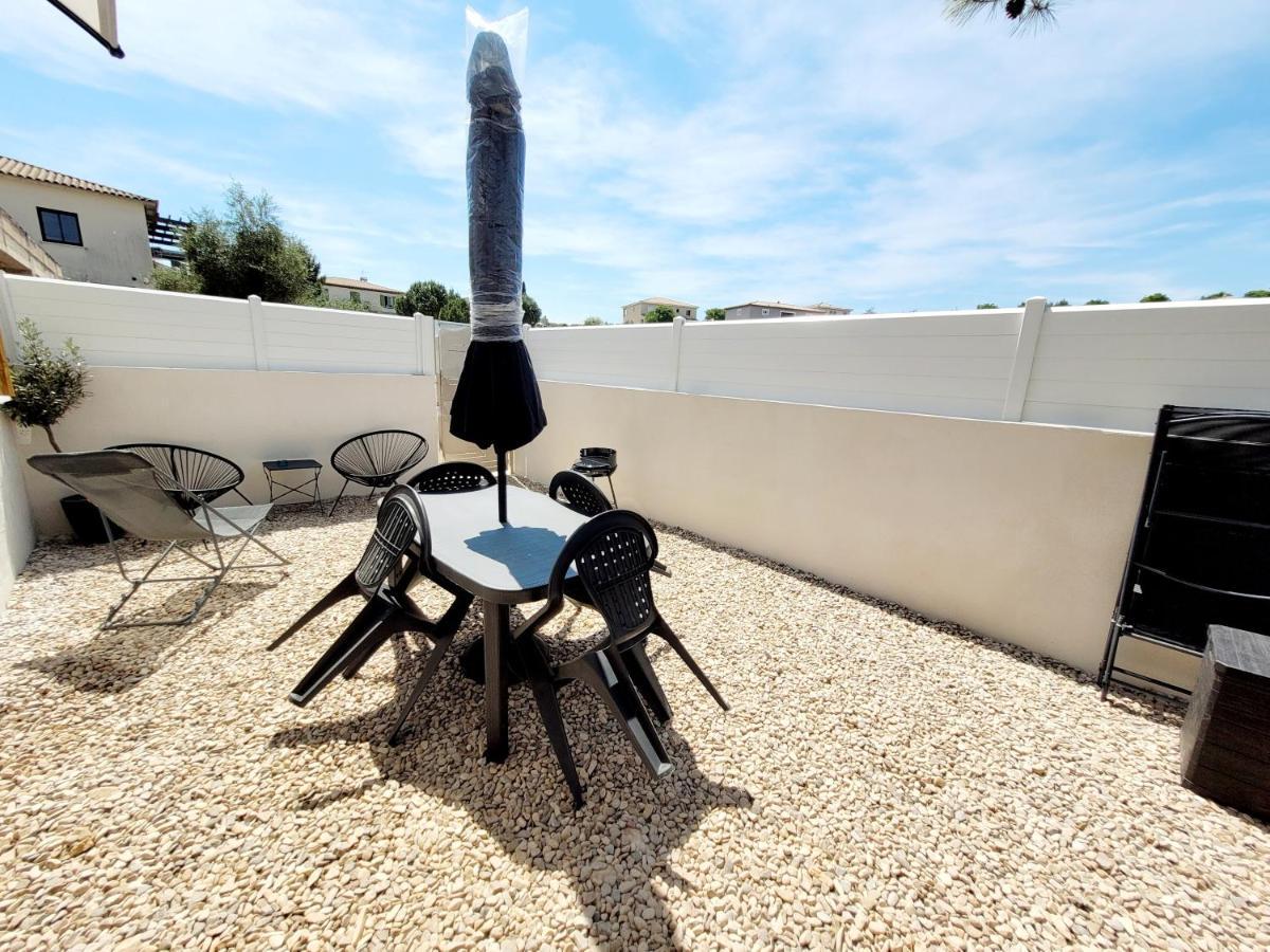 Logement Independant "Les Coquelicots", Terrasse Proche Des Plages Et Montpellier Juvignac Exterior foto